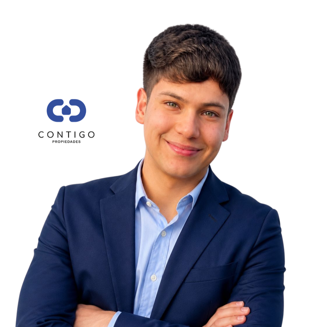 Bastián Jara, agente inmobiliario en el Gran Concepción